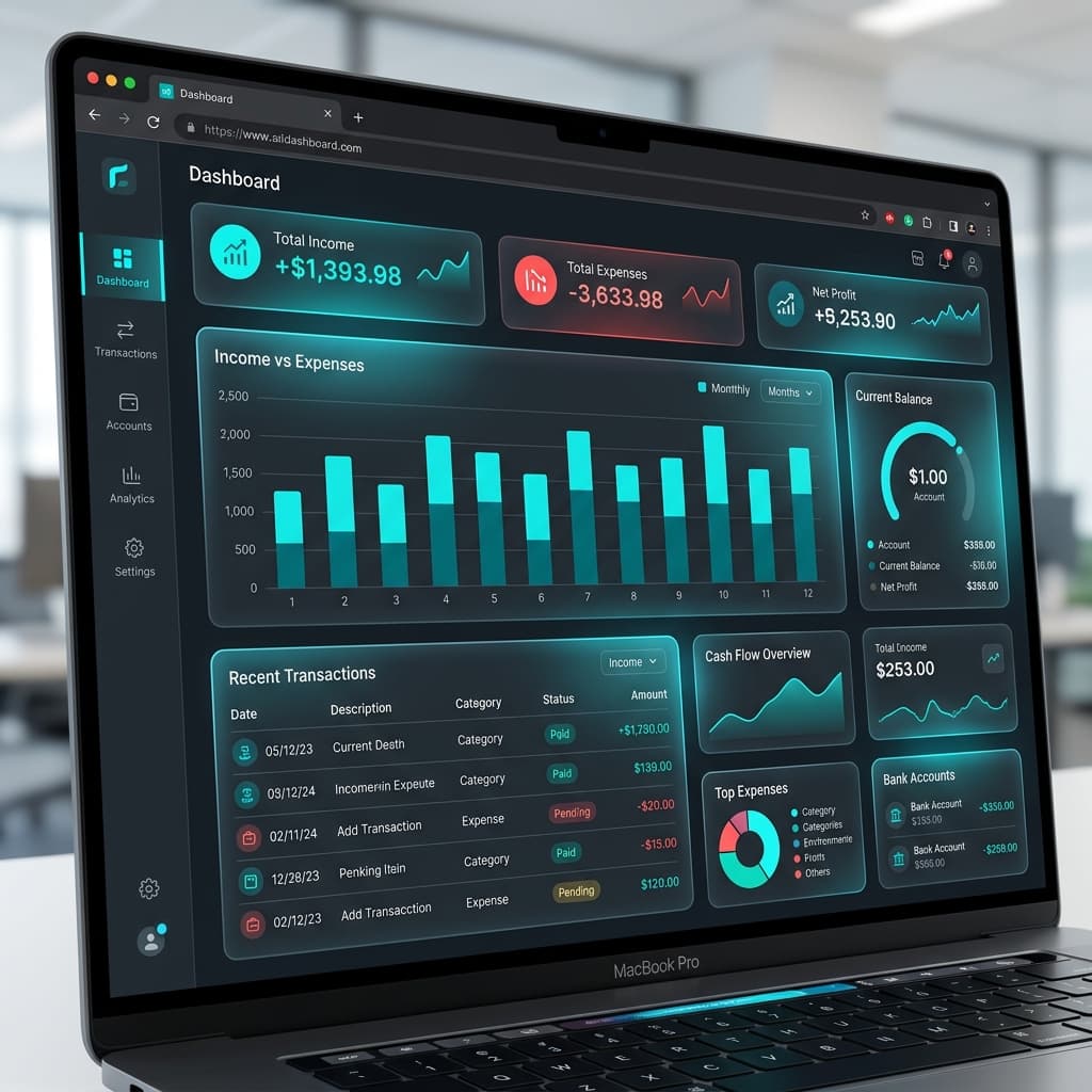 Cashbook Dashboard